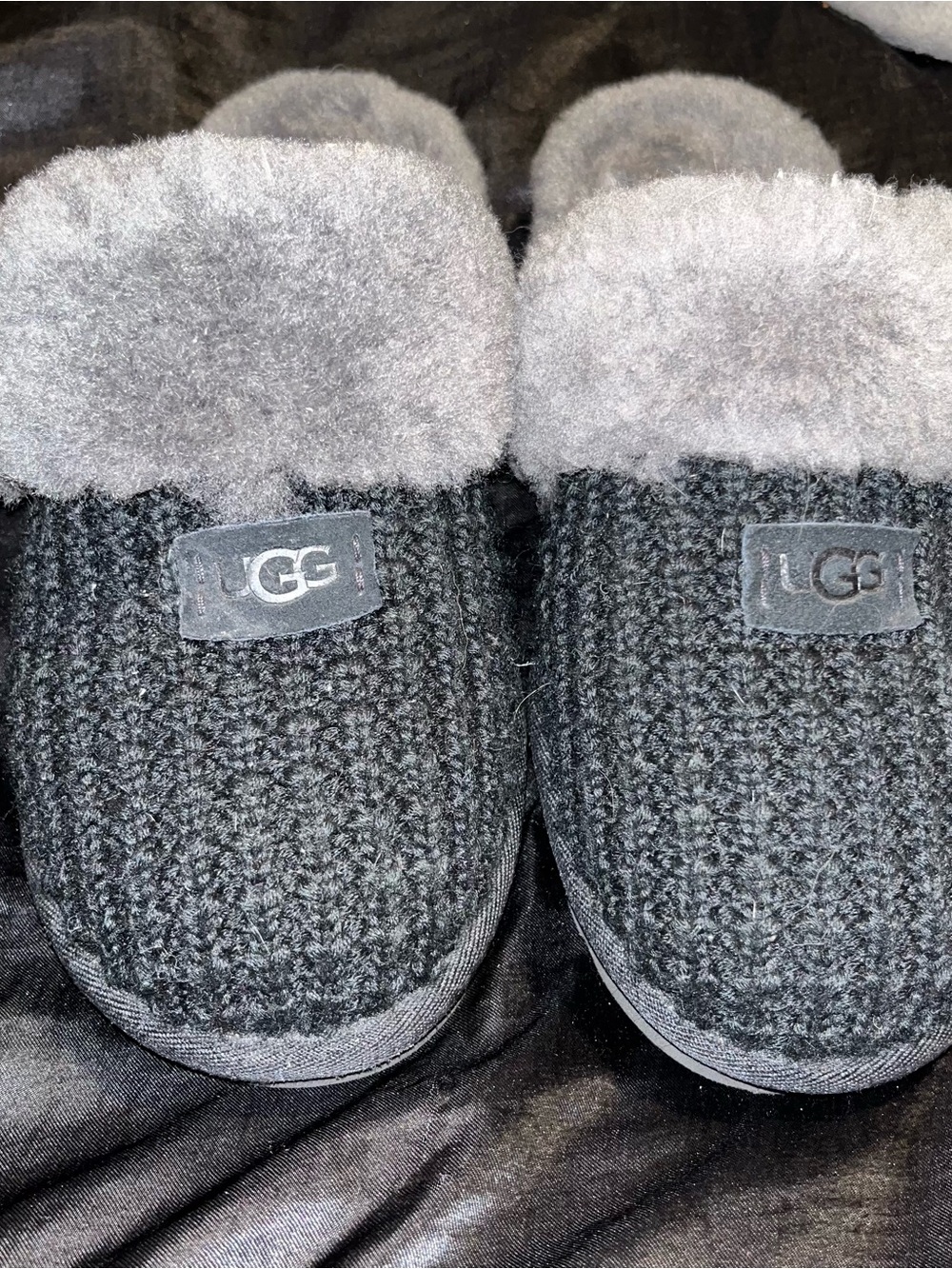 UGG Womens Cozy Slipper 1117659 BLACK